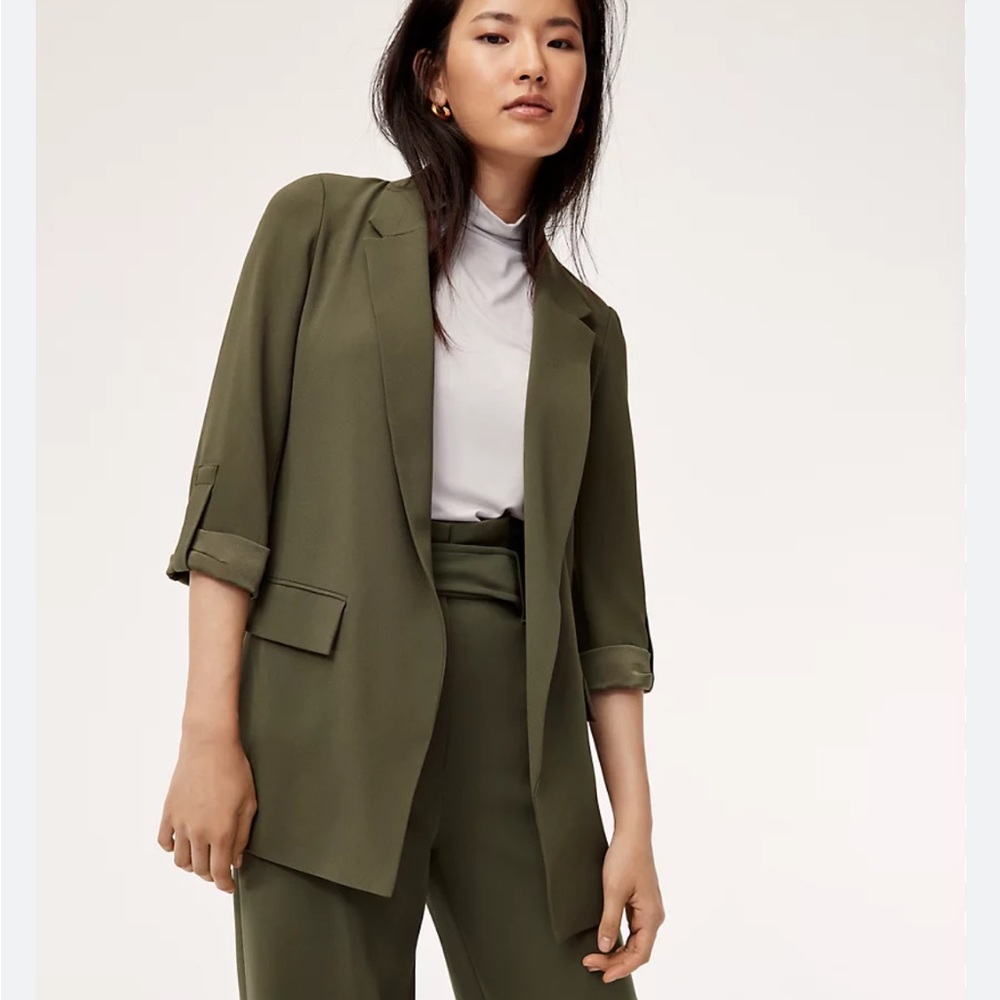 Aritzia Delos Black Blazer
